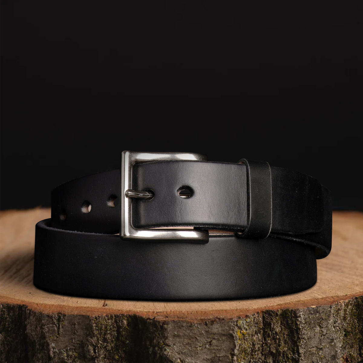 The Conquistador extra thick full-grain leather belt