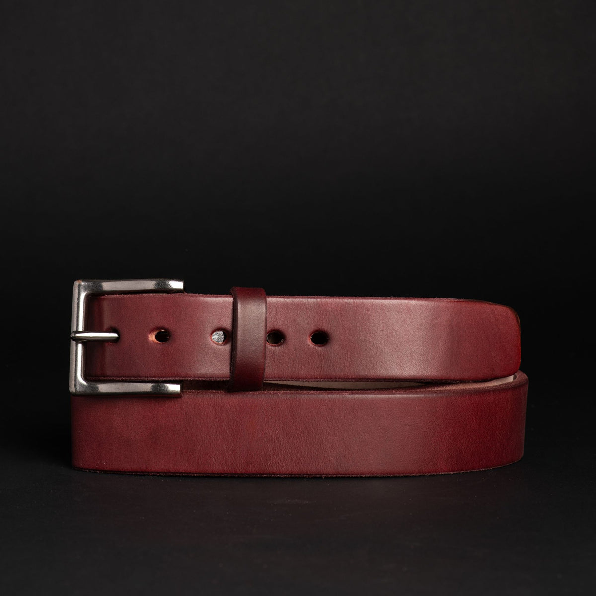 The Conquistador extra thick full-grain leather belt
