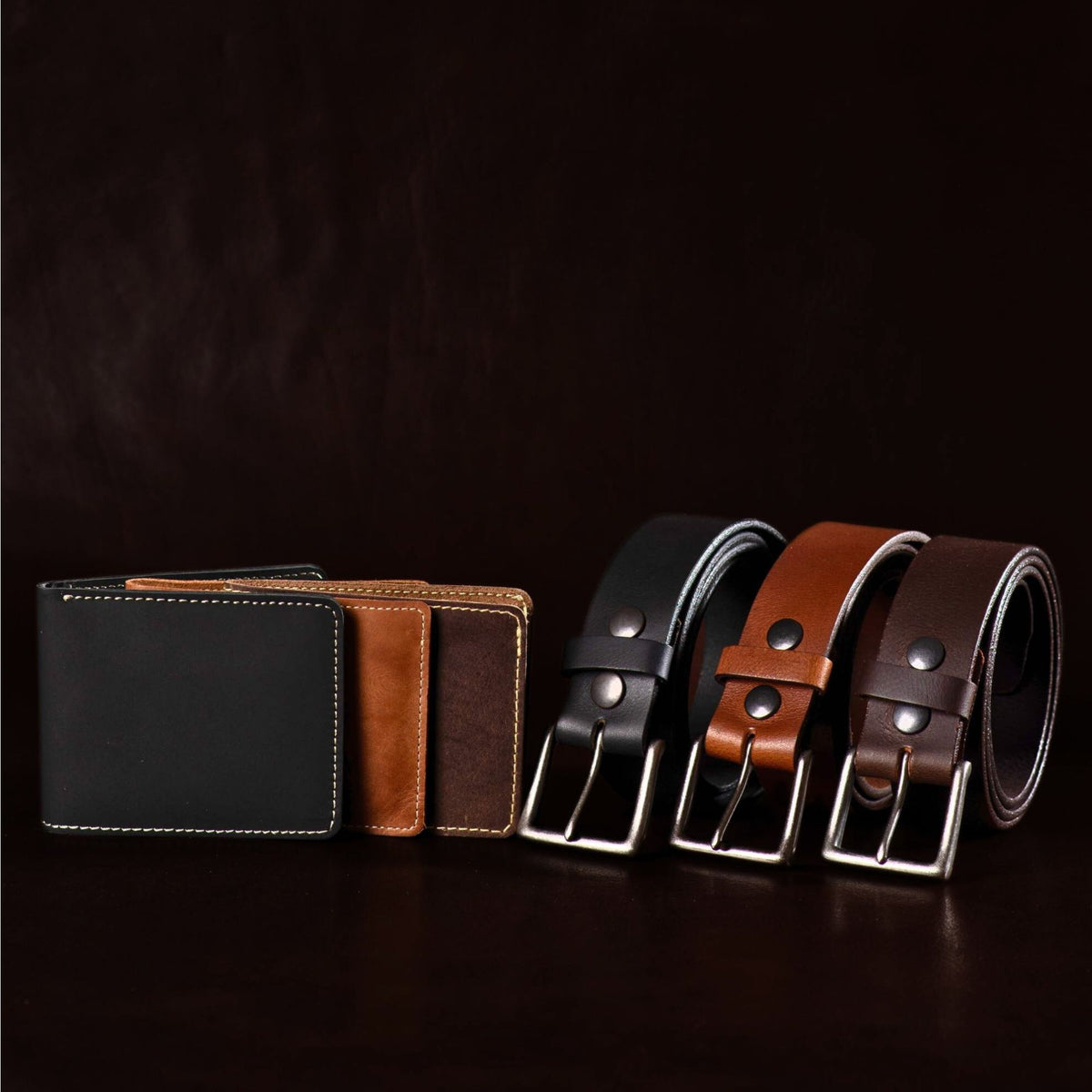 The Long Haul Belts and Wallets 6-piece bundle
