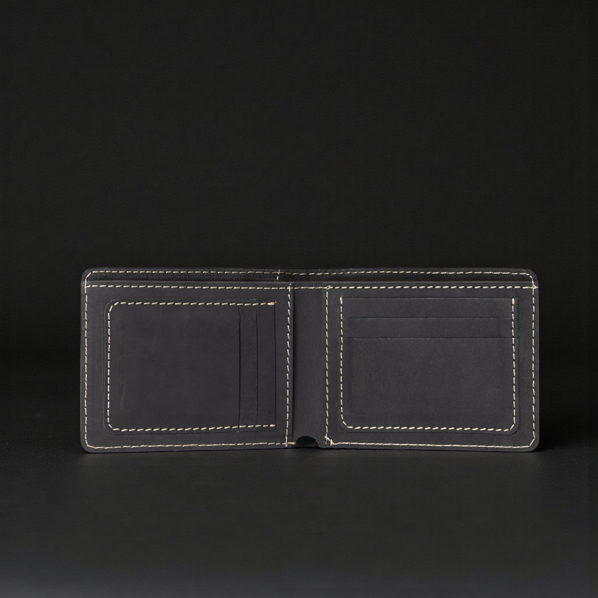Dusk & Dawn two-toned minimalist full-grain leather wallet