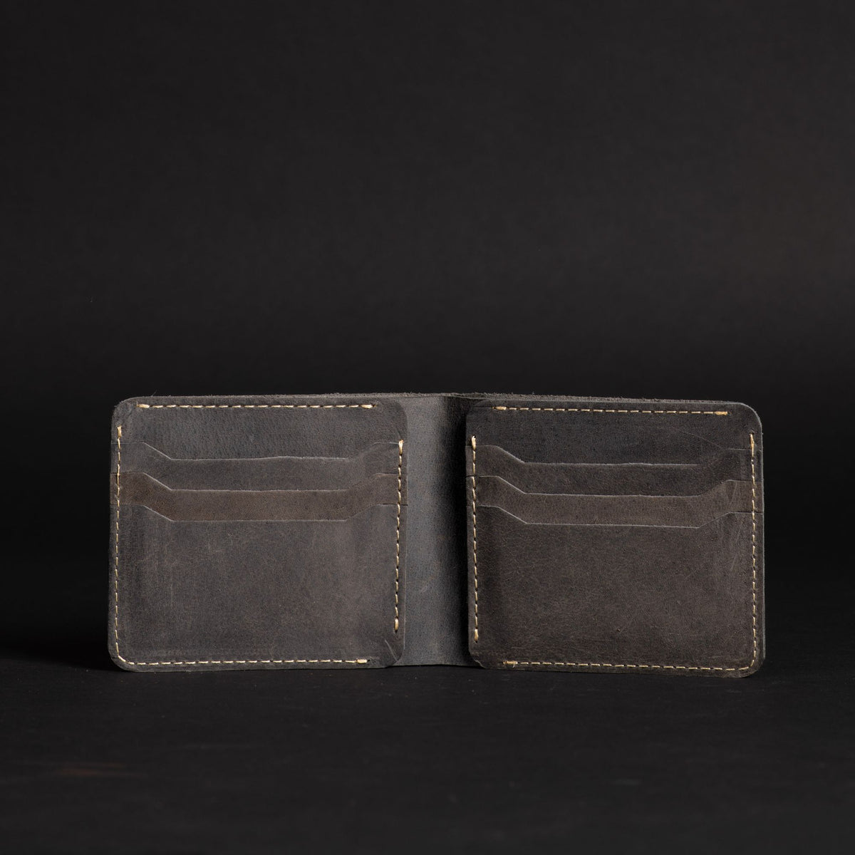 The Spartan belt and Keystone wallet set in slate black