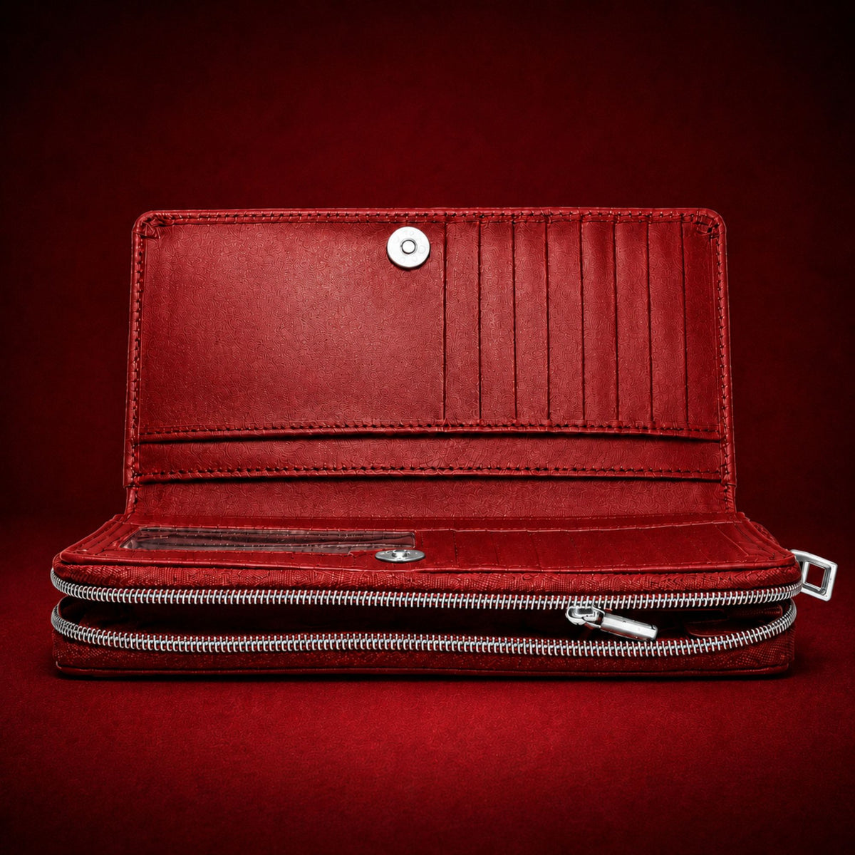 Sienna women's nappa leather multi-compartment wallet