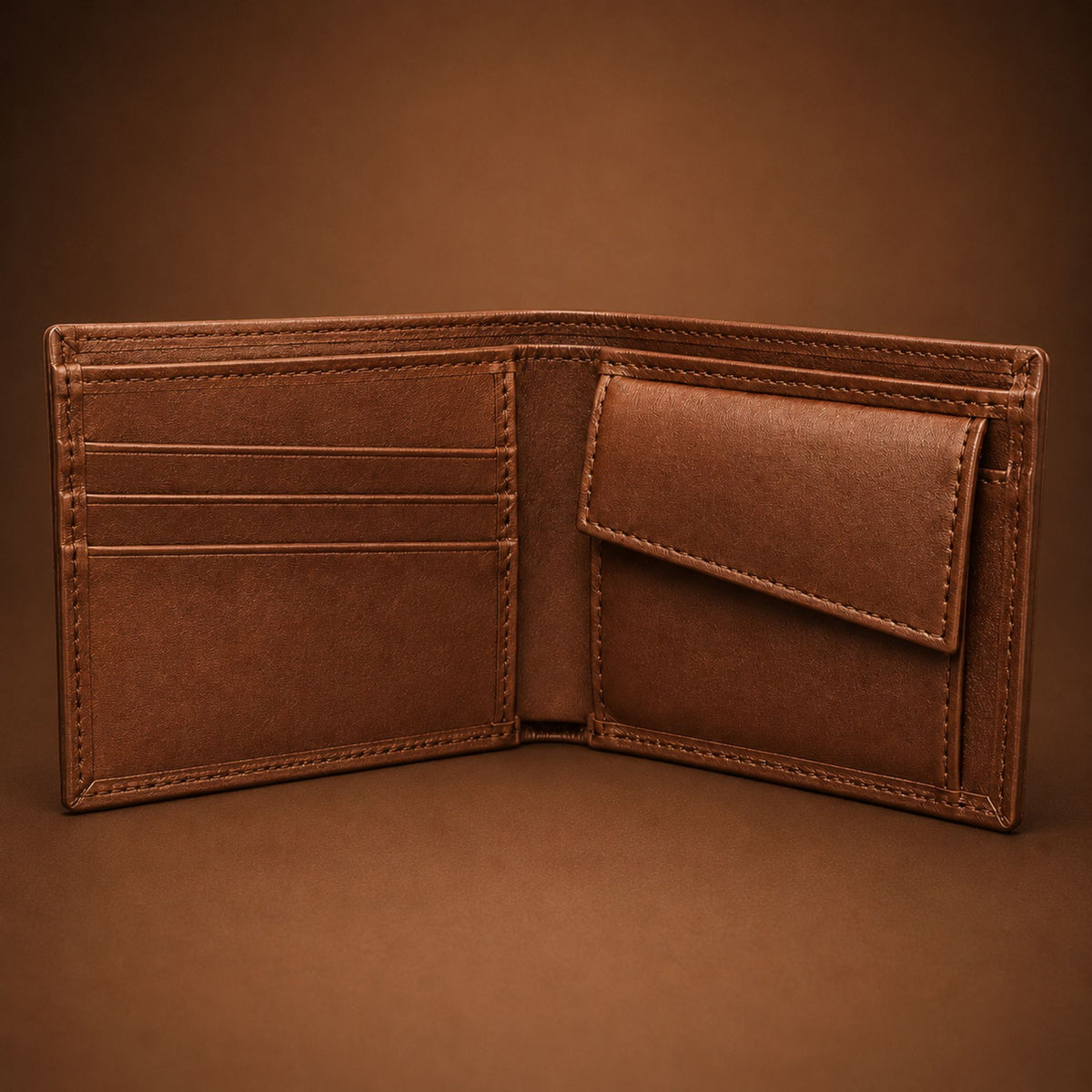 The Onyx black nappa leather coin pouch wallet