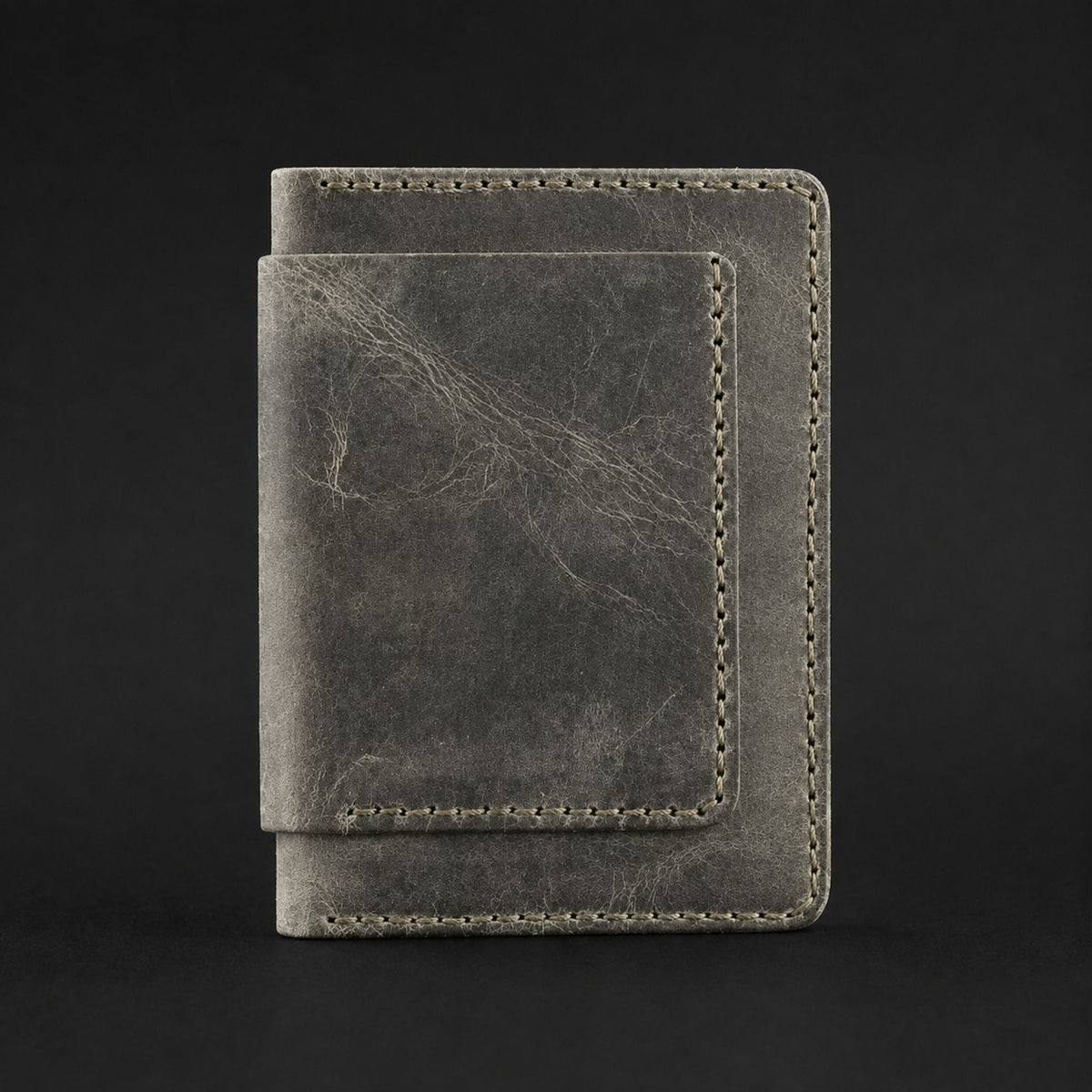 The Atlas hand-stitched full-grain leather passport holder