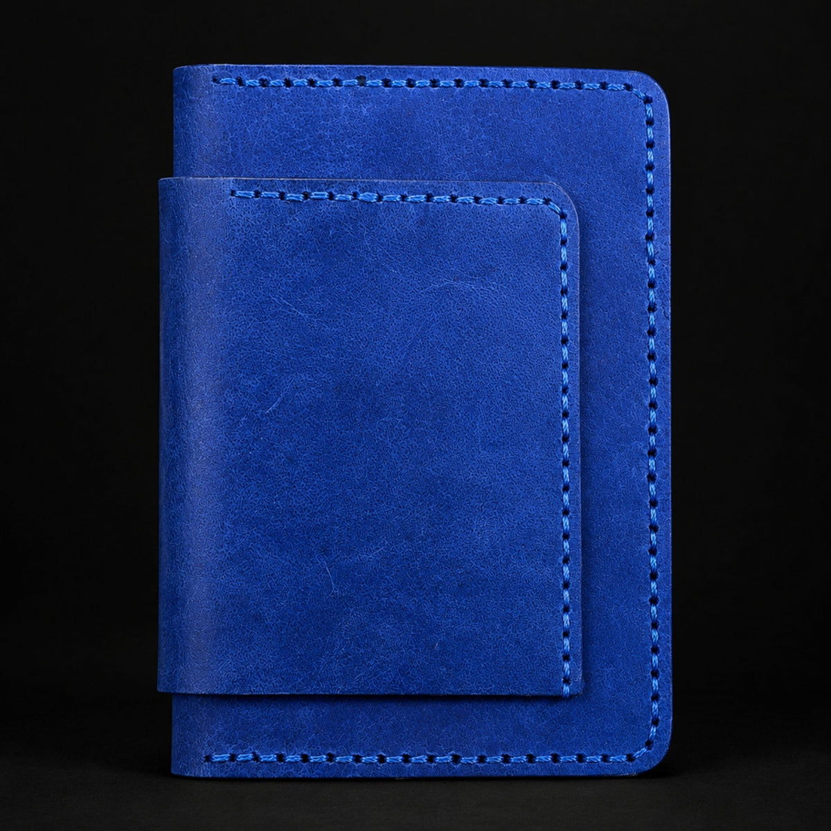 The Atlas hand-stitched full-grain leather passport holder