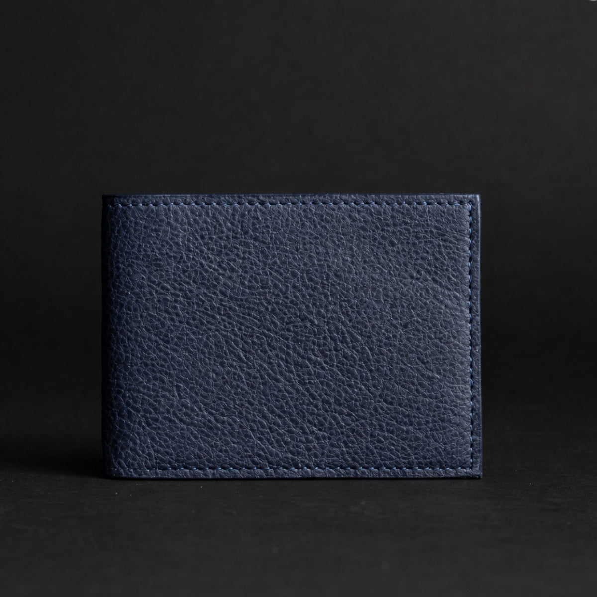 The Maverick pebble grain bison leather wallet
