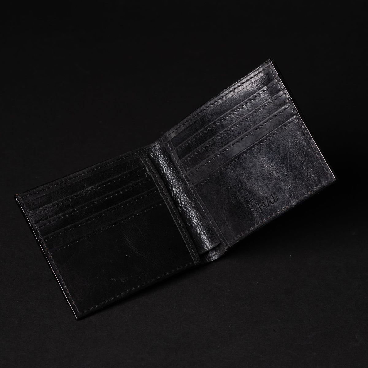The Croc men's croc pattern leather wallet