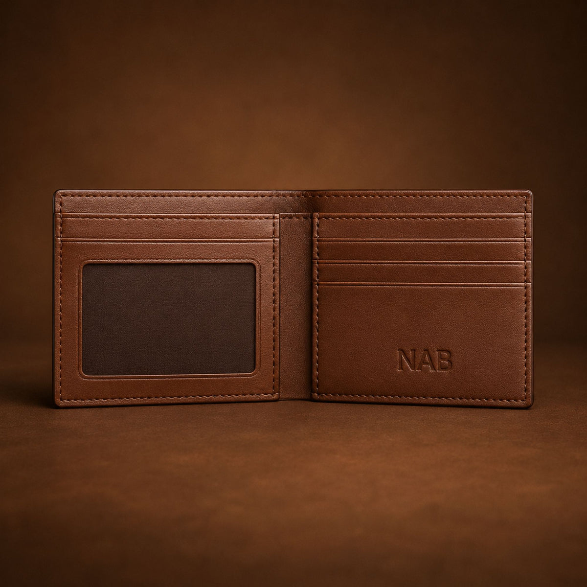 Premium nappa full-grain leather wallet
