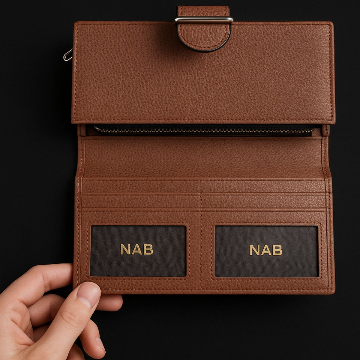 Madison women's pebble grain leather wallet