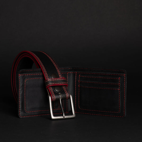 The Diablo Belt + Wallet Set
