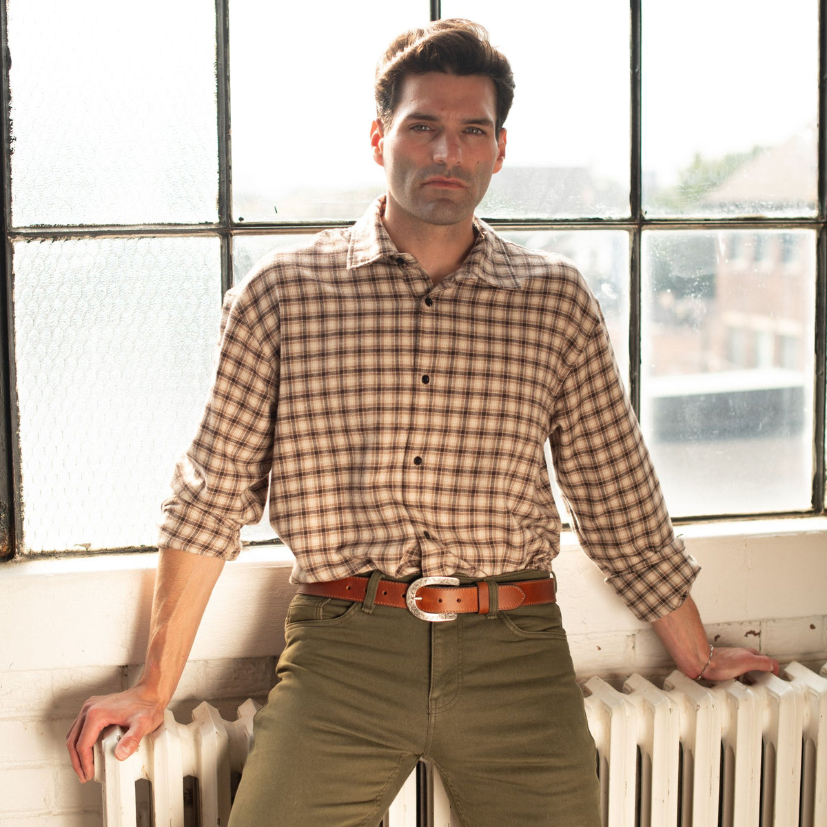 The Outrider full-grain leather belt