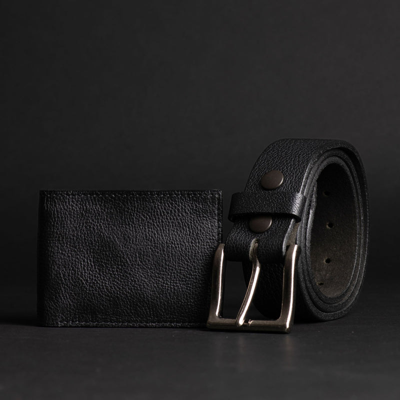 The Maverick Belt +  Wallet Set