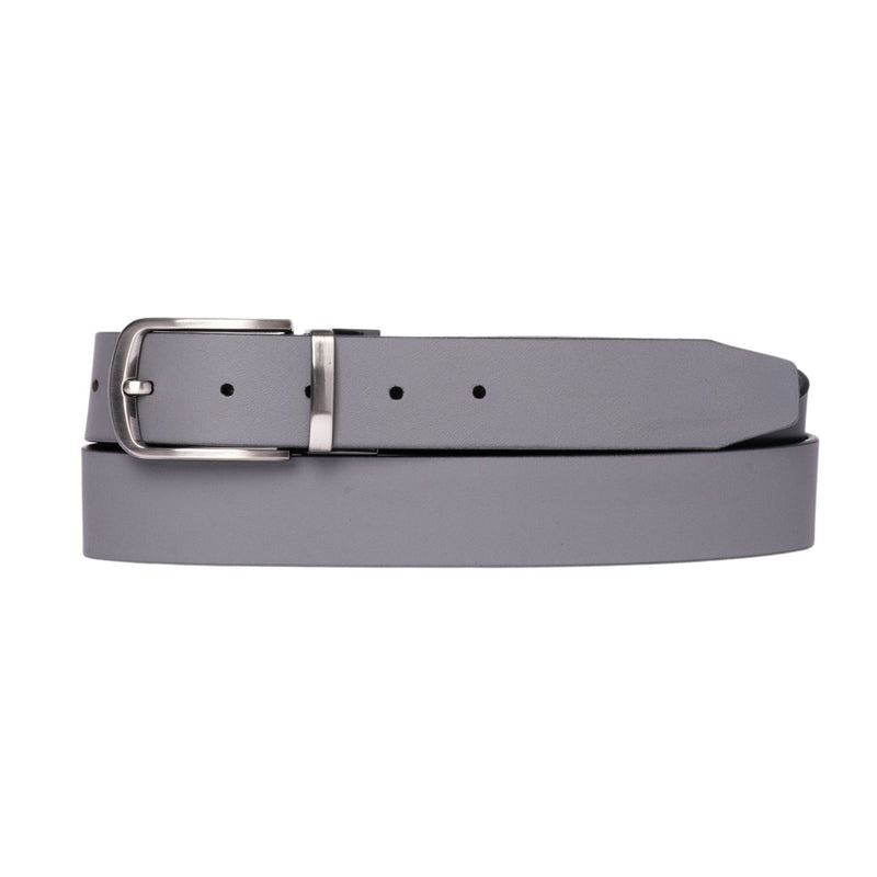 The Harvey Dent Belt - One Piece Reversible Black/Burgandy 100% Real Leather Belt