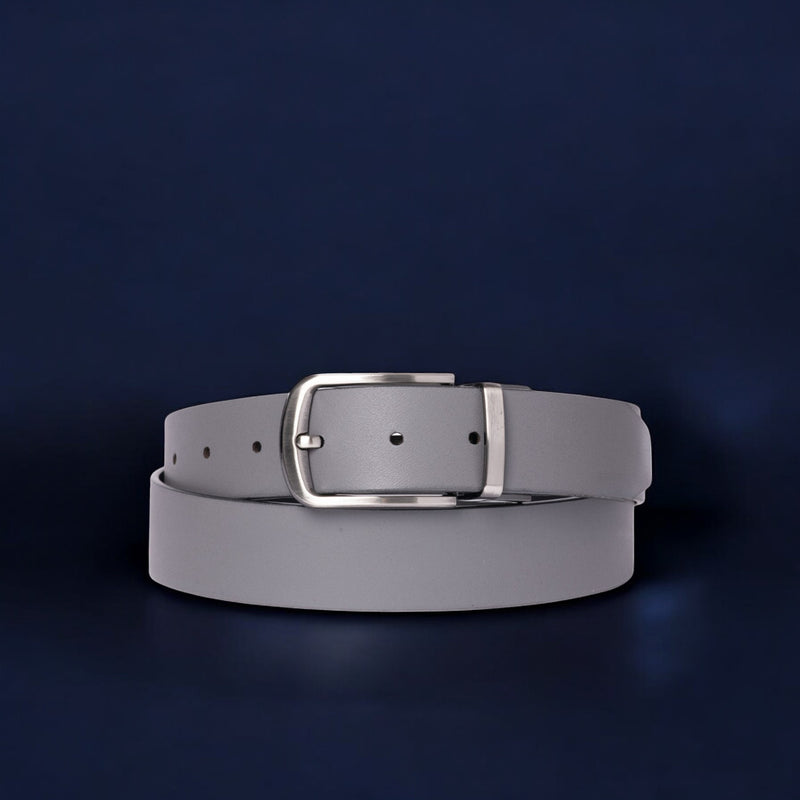 The Harvey Dent Belt - One Piece Reversible Black/Burgandy 100% Real Leather Belt