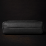 (Open Box) Classic Black Leather Tote Bag
