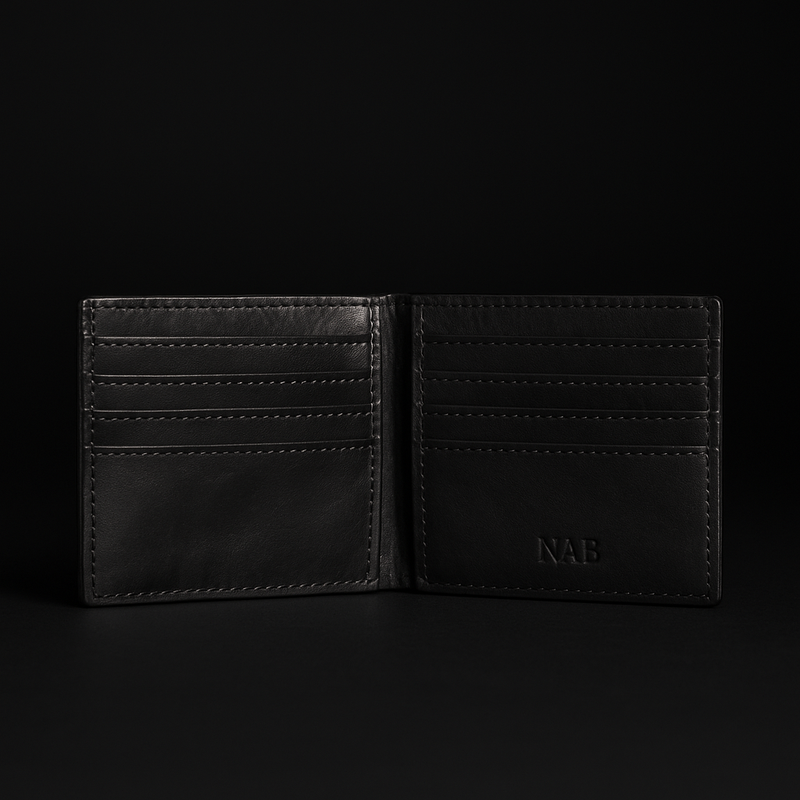 The Croc Wallet- Mens Croc Pattern Leather Wallet