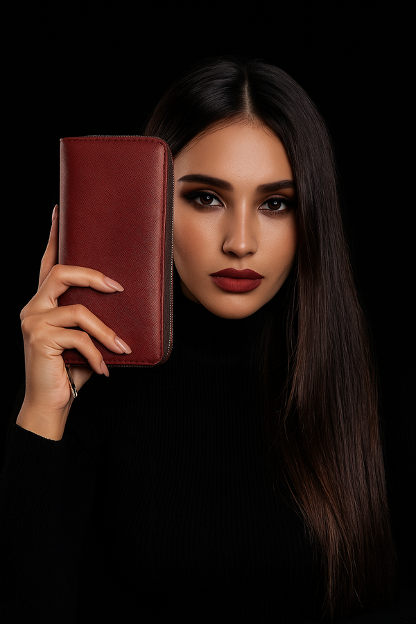 Elessa - Women's Premium Saffiano Leather Wallet