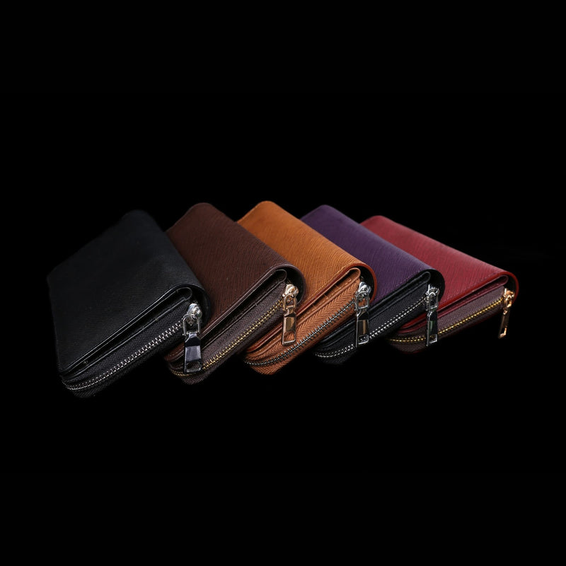 Elessa - Women's Premium Saffiano Leather Wallet