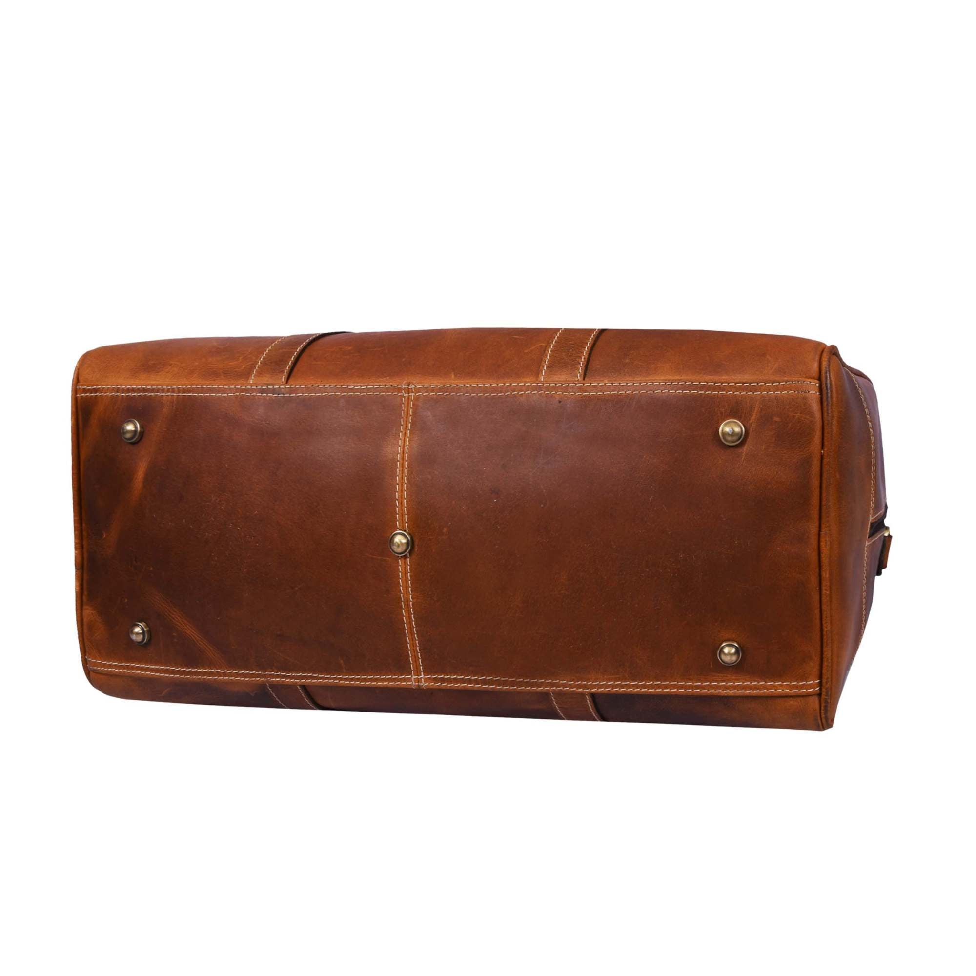 WAYFARER Brown Handbag Duffel Travel Purse