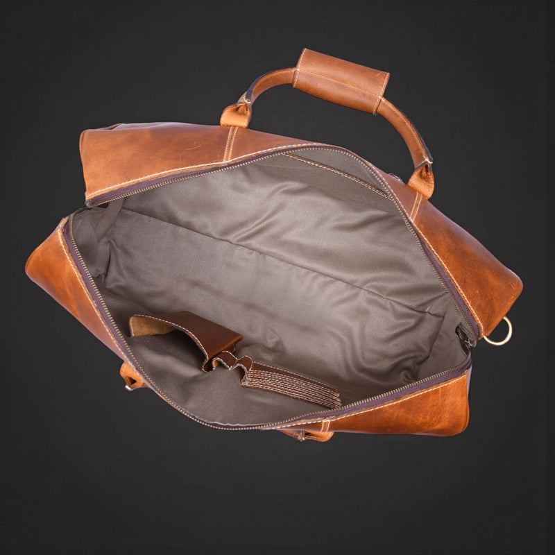 Wayfarer Suede Bowler Duffle