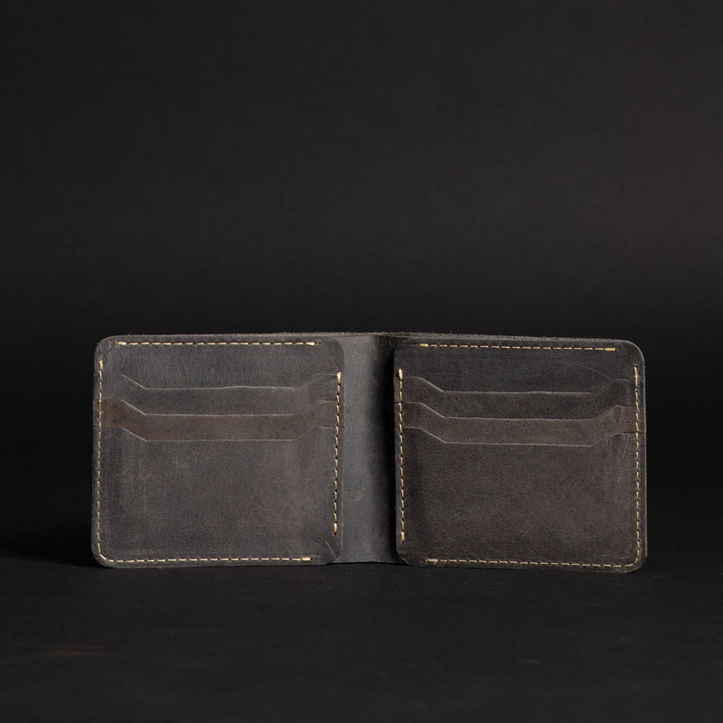 The Spartan Belt + Keystone Wallet Set - Slate Black