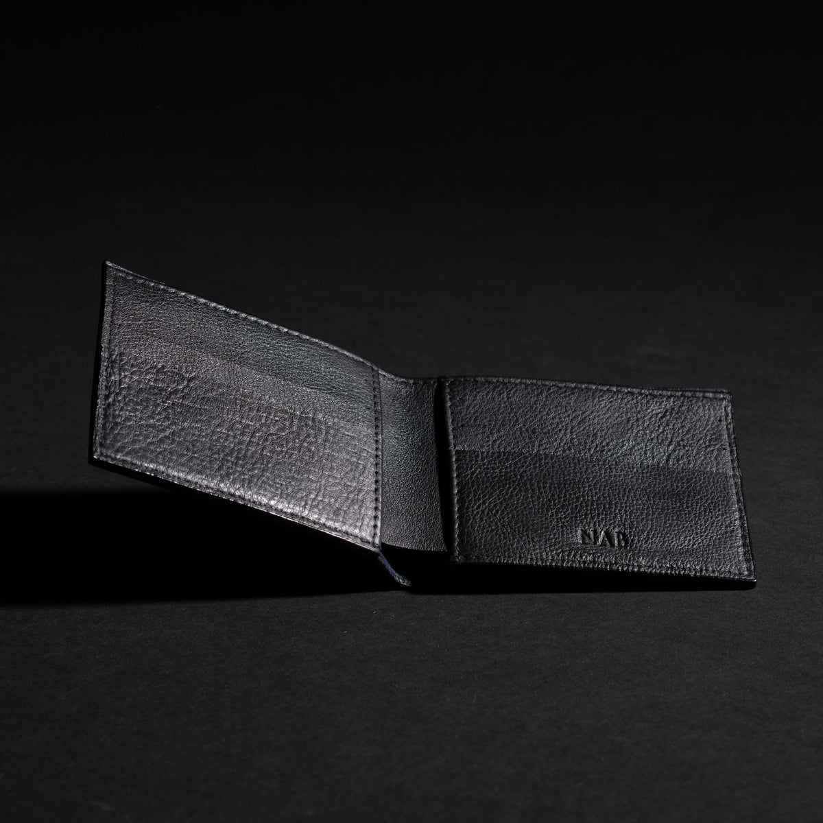 The Maverick bison leather belt and wallet set