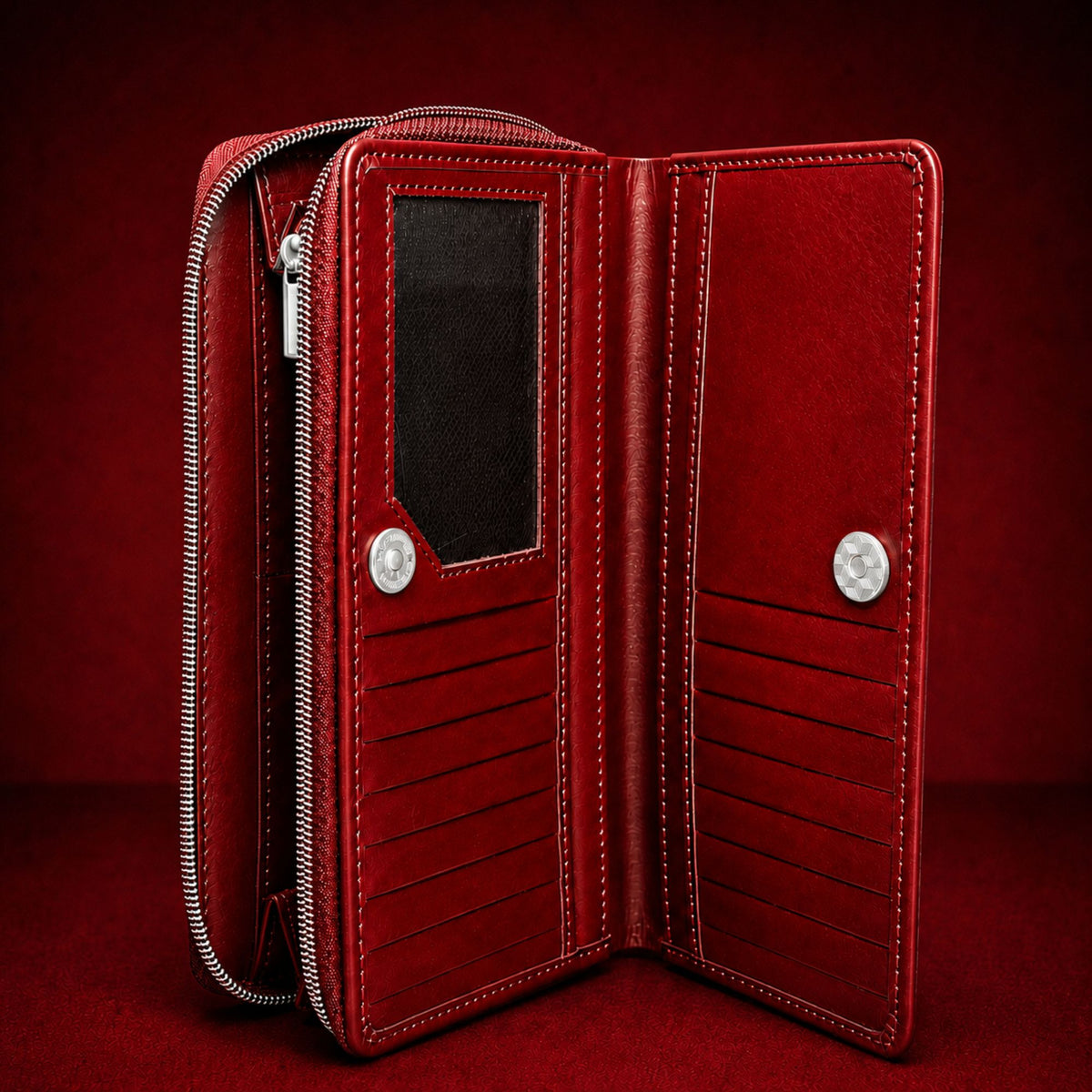 Sienna women's nappa leather multi-compartment wallet