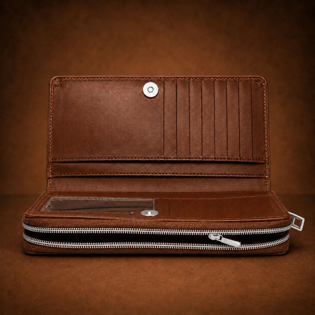 Sienna women's nappa leather multi-compartment wallet