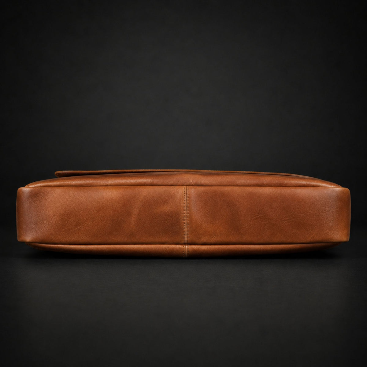 Madrid distressed full-grain leather laptop bag