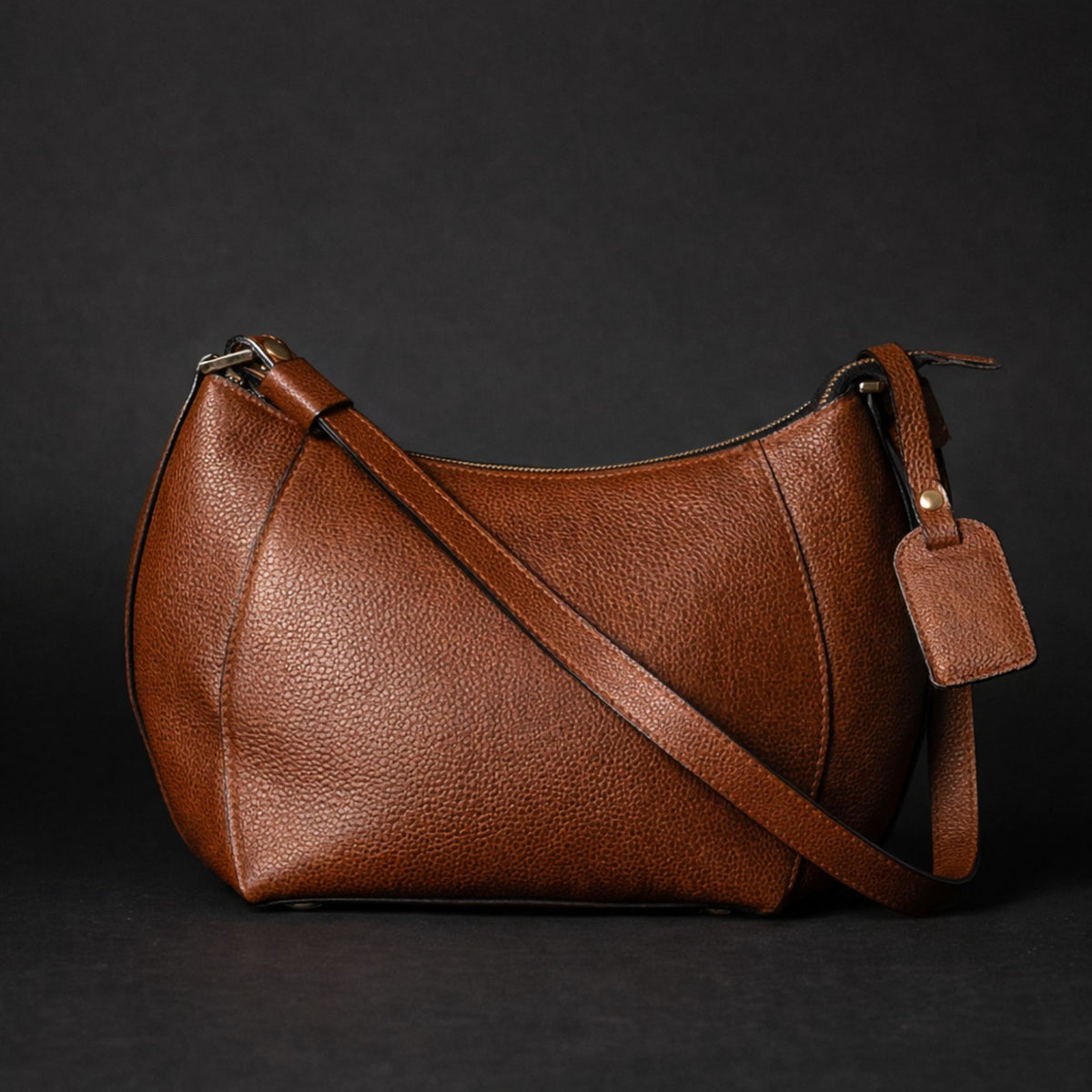 The Empress women's pebble grain leather purse