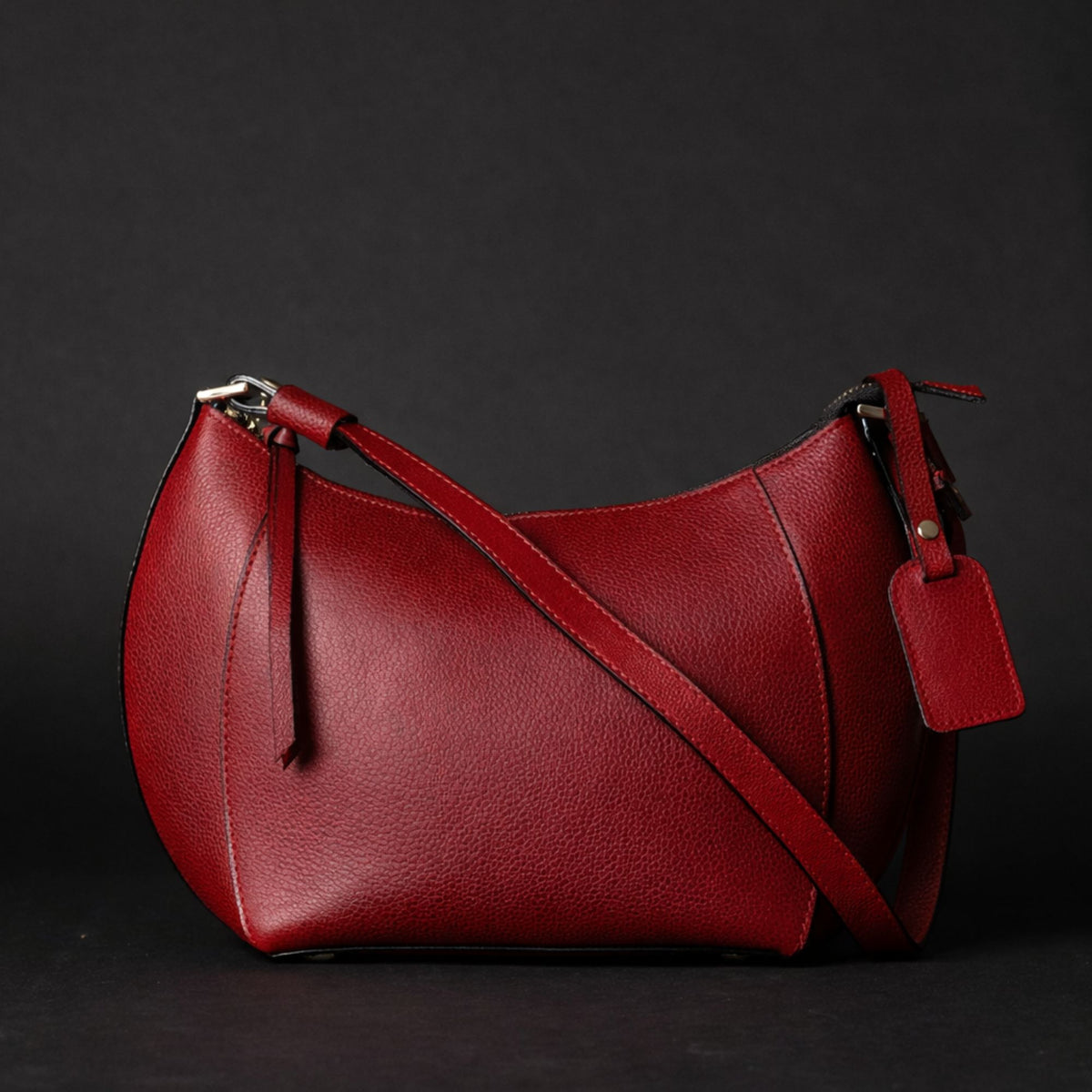 The Empress women's pebble grain leather purse