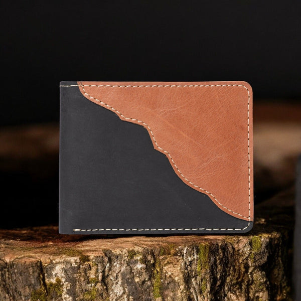 Dusk & Dawn Wallet - Two-Toned Minimalist Full Grain Leather Wallet