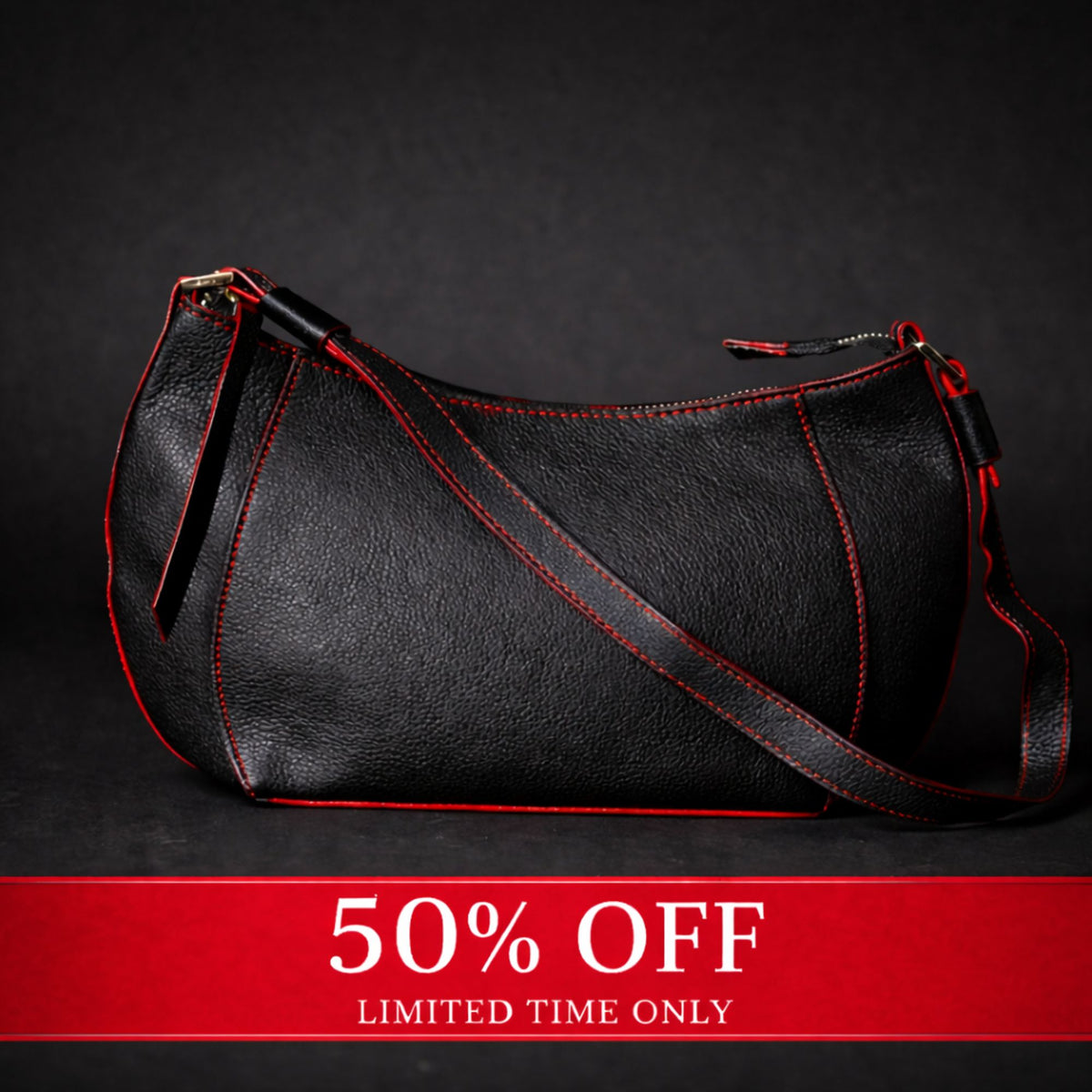 The Empress women's pebble grain leather purse