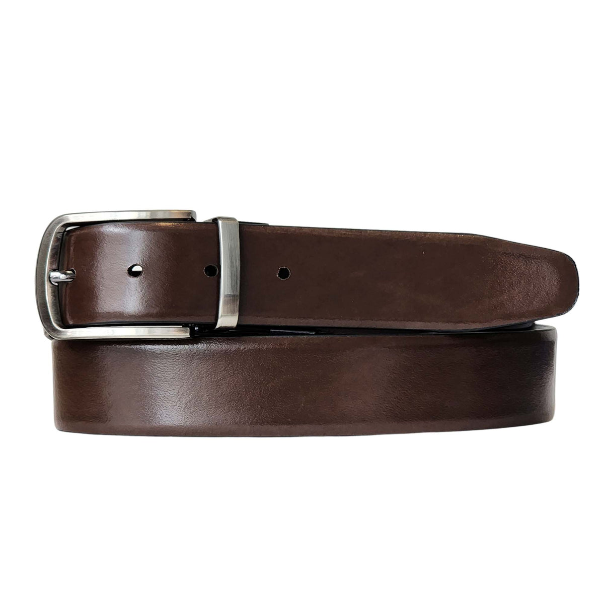 The Harvey Dent reversible leather belt