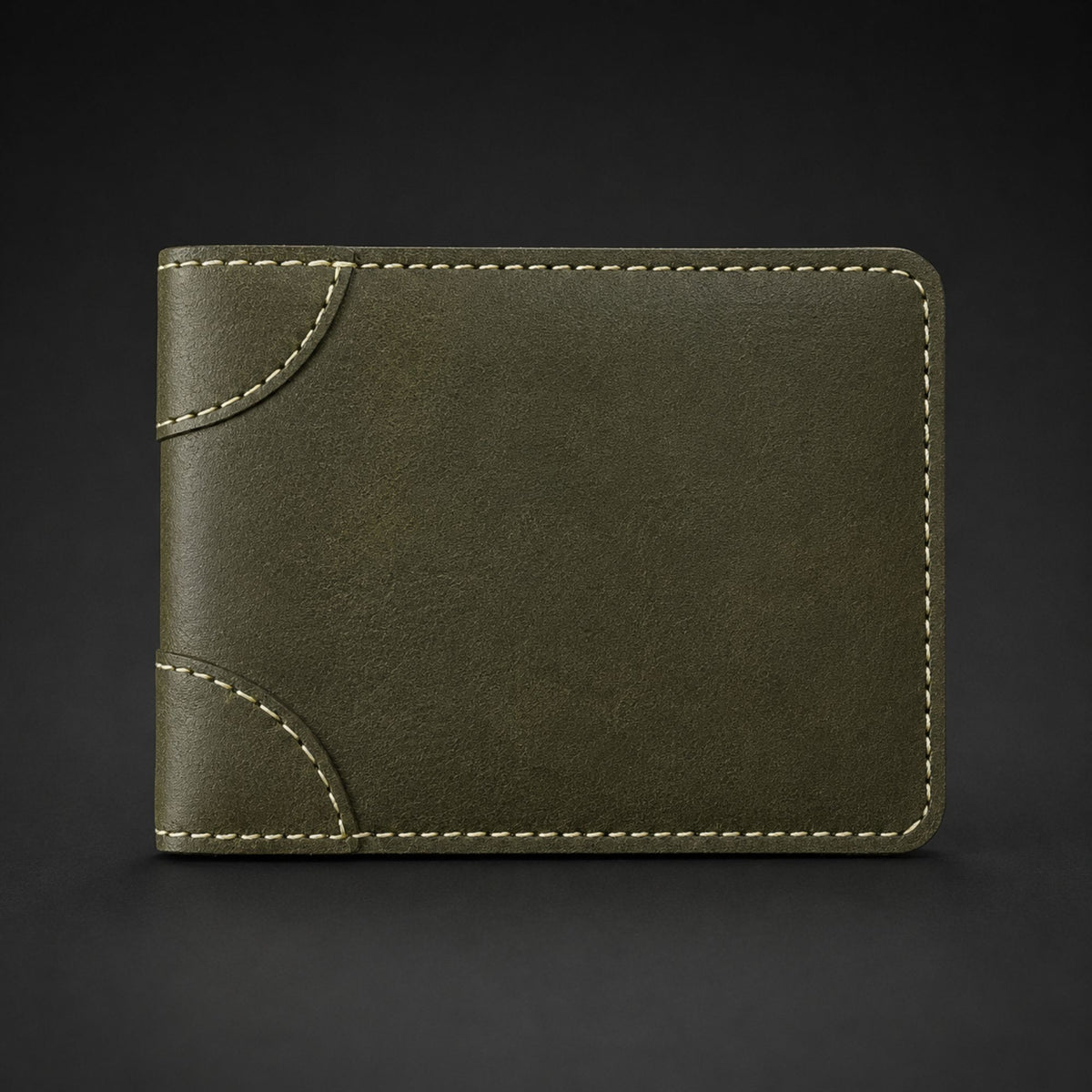 The Waypoint full-grain leather bifold coin wallet
