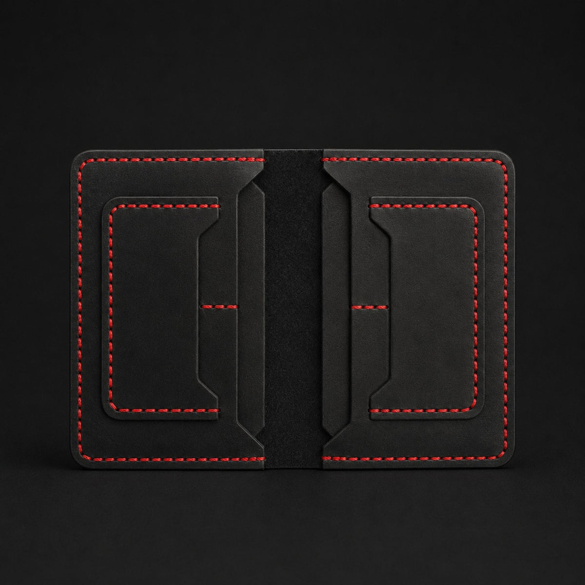 The Atlas hand-stitched full-grain leather passport holder