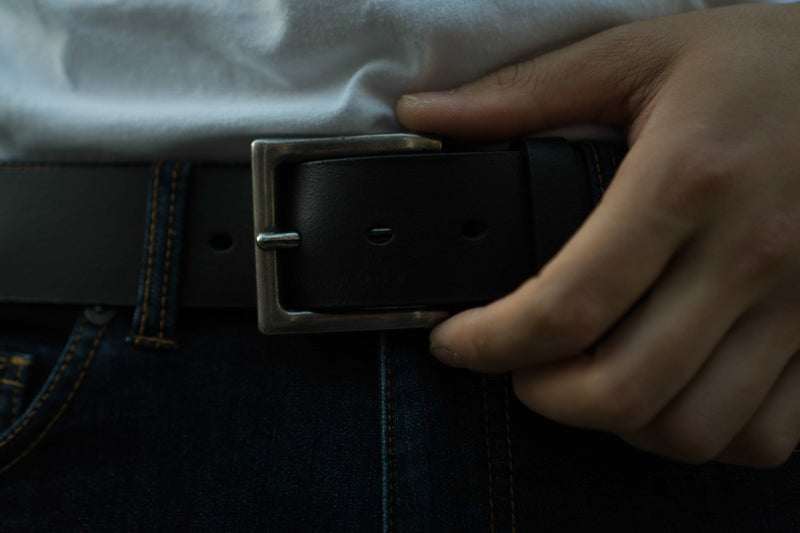 The Long Haul Belt - Brown Custom Engraved Leather Belt