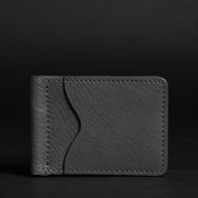 The Pinnacle Wallet - Cognac Slim Money Clip Leather Wallet