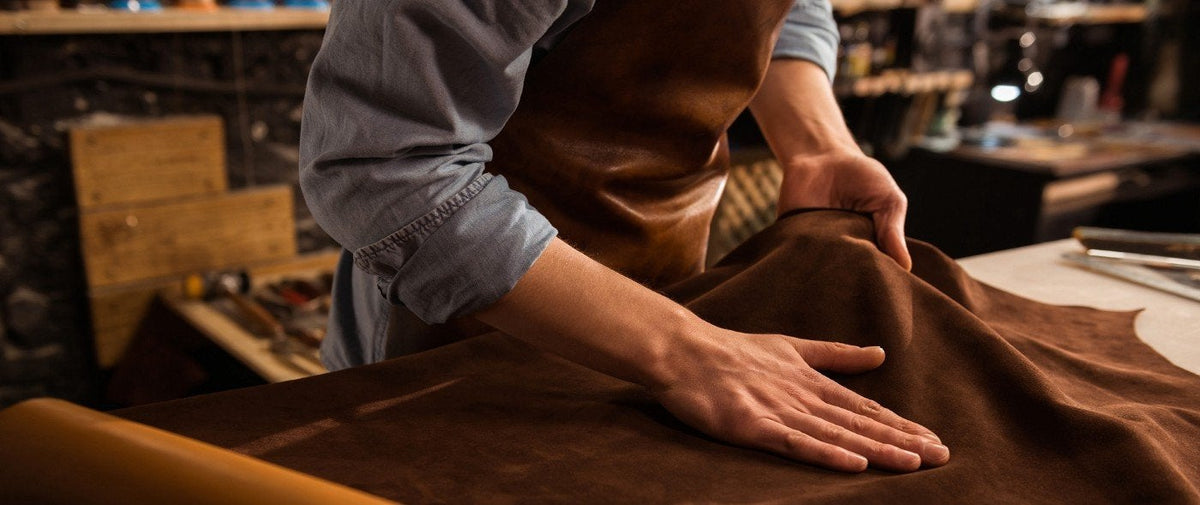 Hand stiched leather products