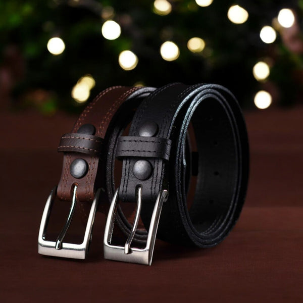 The Milestone Belts - 2 PC Gift Set