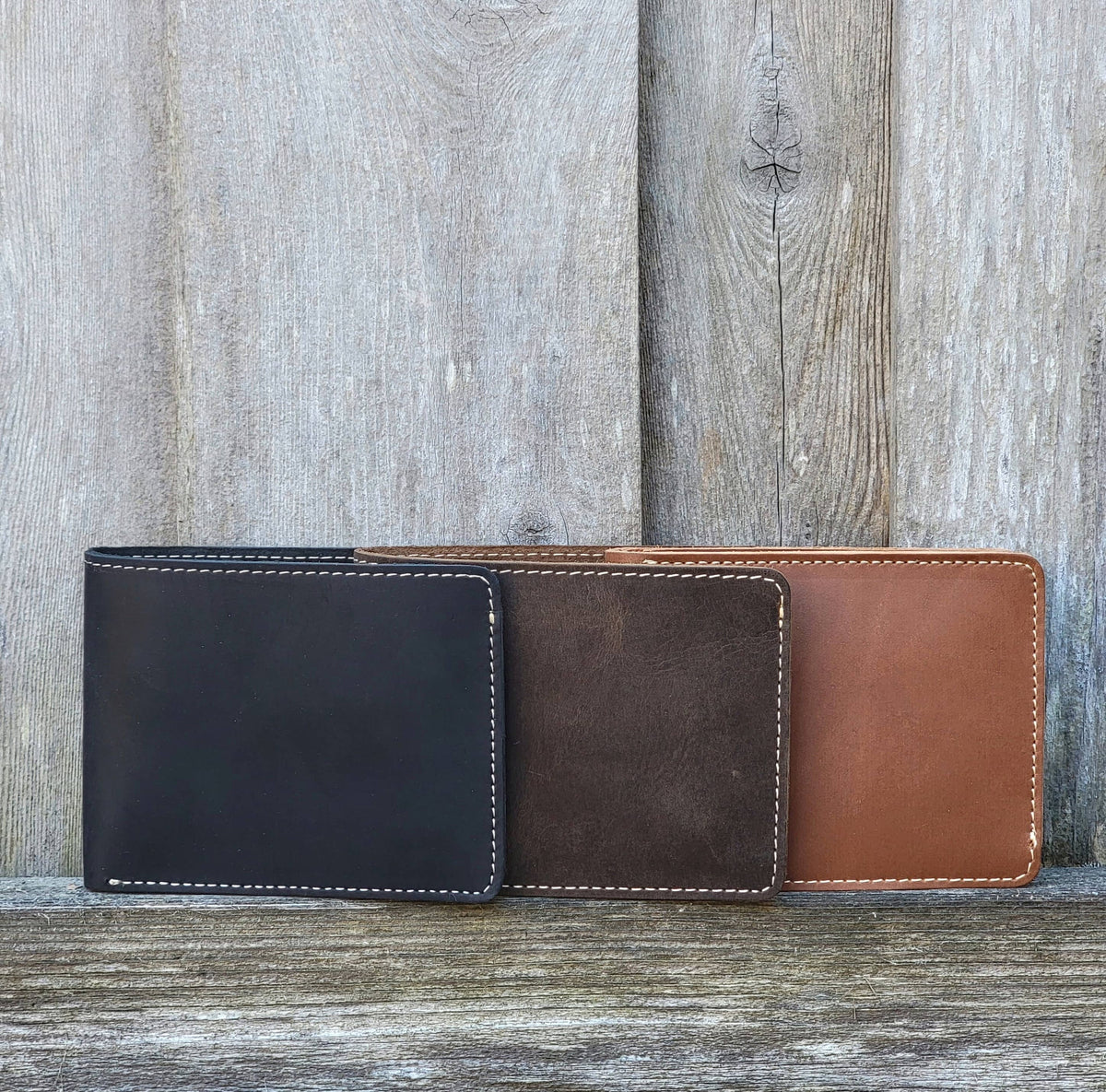Milestone leather belt and wallet gift set