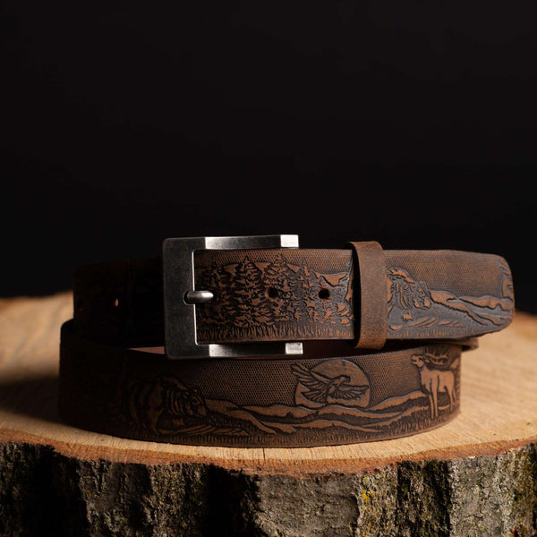 Custom Leather Canada, High quality leather belts