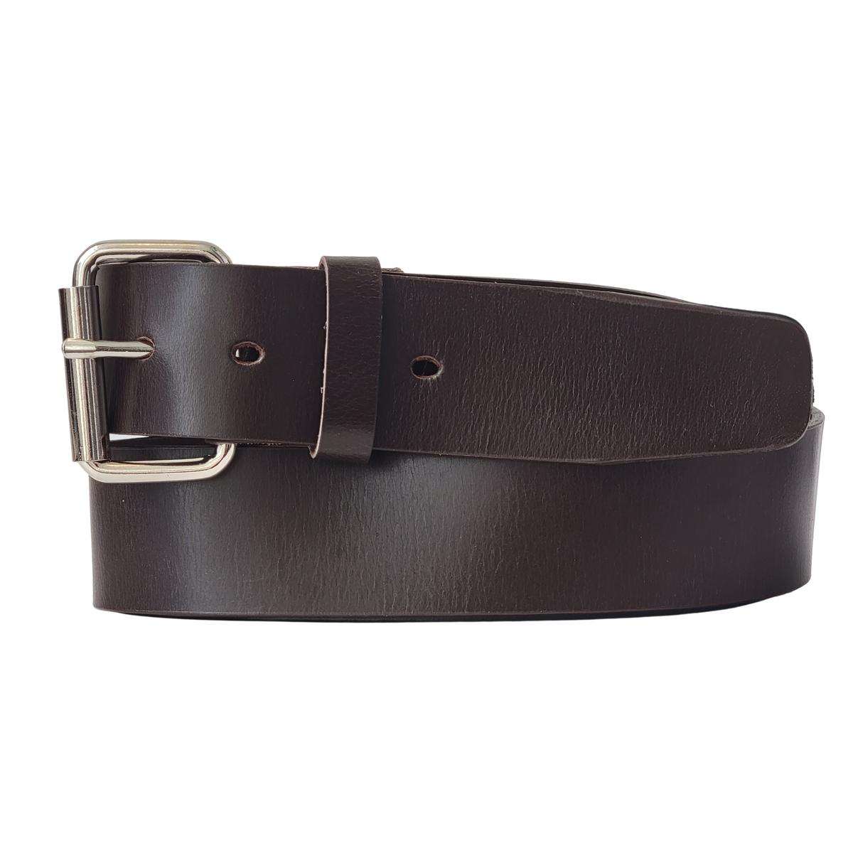 Karina women's wide English bridle leather belt