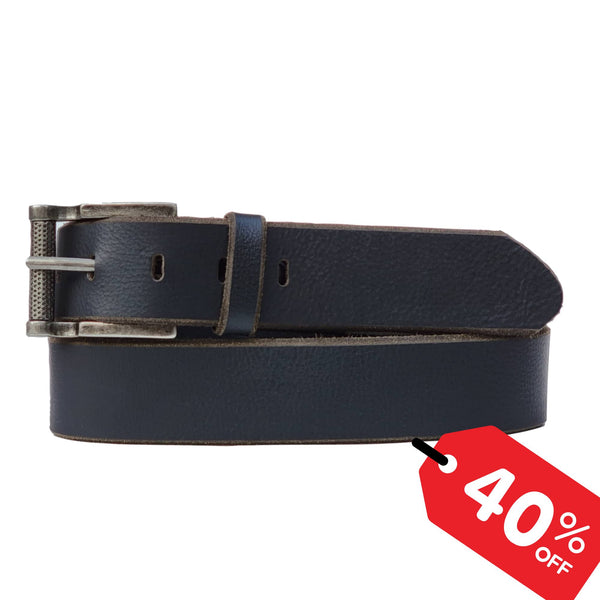 HIDE & SKIN Full Grain Genuine Leather Belt for Men, Belt for men leather, Formal Belt, Trouser Belt, Adjustable Free size fits 28-40 inches