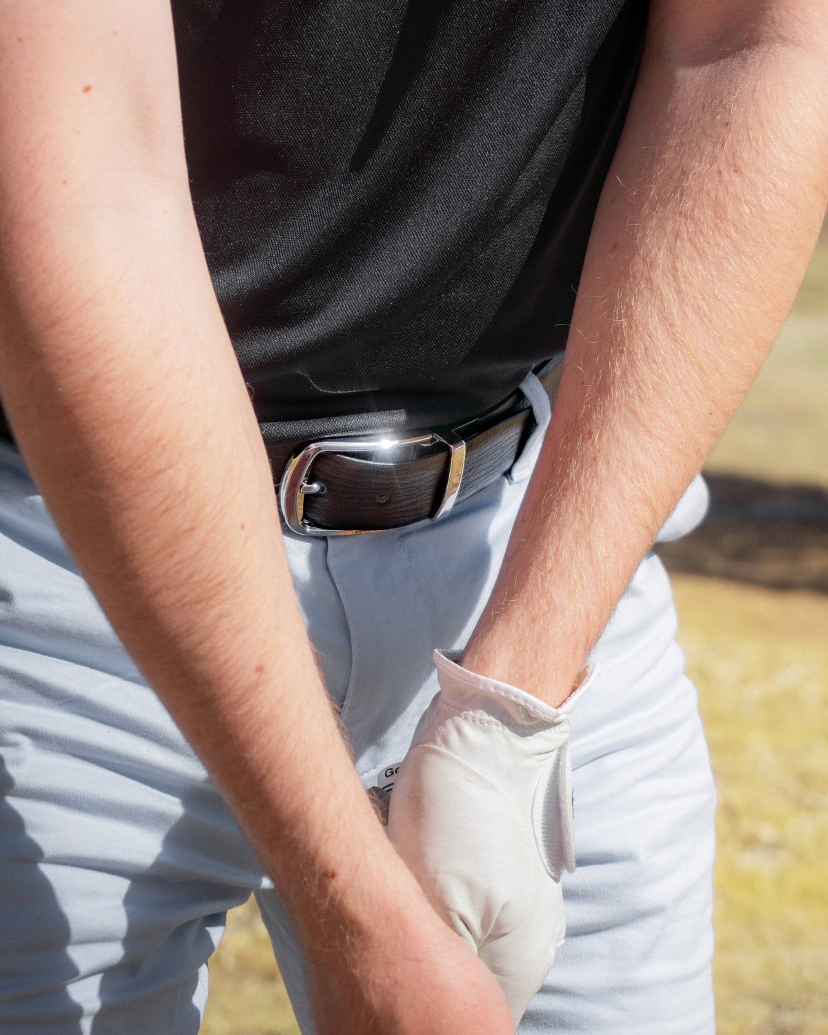 The Harvey Dent reversible leather belt