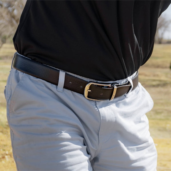 The Harvey Dent Belt - Reversible Black/Brown 100% Real Leather Belt